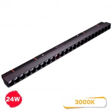 Светильник для магнитной трековой системы GS-MAG25-OPTIC 24W 3000K