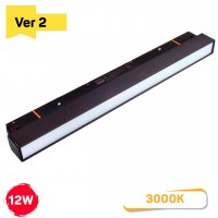 LED светильник для магнитной трековой системы GS-MAG25-LINE 10W 3000K (VER 2)