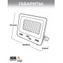 Прожектор светодиодный GS star GS-LR-100W холодный белый, 100W CRI 80+