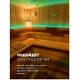 Термостойкая светодиодная лента для бани и сауны зеленая