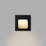 Подсветка для лестниц IL.0013.3005-BK LED 1Вт 3000К IP44 Черный