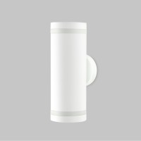 IL.0014.0018-2-WH Светильник настенный GX53 2*12W белый 220V IP54