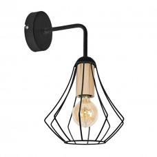 Бра настенное MD.9051-1-W-BK+WOOD