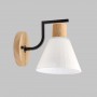 Бра настенное MD.5716-1-W-BK+WOOD