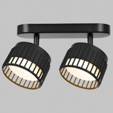 Светильник IL.0005.2301-2-BK 2*12W настенно-потолочный спот Черный