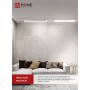 Светильник трековый поворотный LTR-01R-TL 3040W TOP-LINE IN HOME
