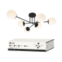 Светильник потолочный AURORA EASY-6G9-BL 6хG9, черный IN HOME