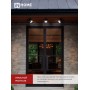 Светильник уличный поворотный НБУ DIAMOND-SPOT-1xGX53-NL-BL IN HOME