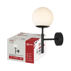 Светильник настенный под лампу AURORA ONE-G9-BL 1хG9 матовый плафон, черный корпус IN HOME