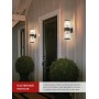 Бра уличное НБУ ART-2хA60-BL черный IP54 IN HOME