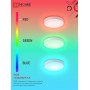 Светильник светодиодный SCANDY SIMPLE-125RGB-RCW 125Вт 230В 3000-6500K 10000Лм 400x50мм пульт ДУ белый IN HOME