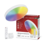Светильник светодиодный SCANDY SIMPLE-125RGB-RCW 125Вт 230В 3000-6500K 10000Лм 400x50мм пульт ДУ белый IN HOME