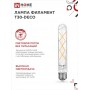 Лампа светодиодная LED-T30-deco 9Вт 230В Е27 4000К 1140Лм 225мм прозрачная IN HOME