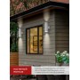 Светильник уличный настенный НБУ LINE-2хA60-WH белый IP54 IN HOME