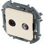 Розетка TV-SAT Legrand INSPIRIA, слоновая кость, 673881