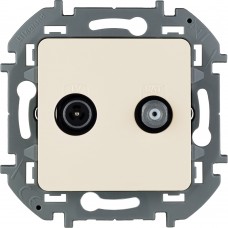 Розетка TV-SAT Legrand INSPIRIA, слоновая кость, 673881