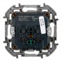 Розетка с USB тип С Legrand INSPIRIA, с заземлением, со шторками, алюминий, 673772