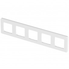 Рамка 5 постов Legrand INSPIRIA, белый, 673970