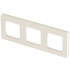 Рамка 3 поста Legrand INSPIRIA, слоновая кость, 673951