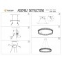 Люстра светодиодная KINK Light Лаура 08243,01