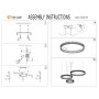 Люстра светодиодная KINK Light Лаура 08246,01P