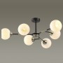 4595/6C COMFI черный, бронза Люстра Потолочная E27 6*40W 220V ROWAN
