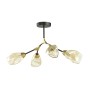 5208/4C MODERNI черный, золотой Люстра потолочная E14 4*40W 220V FAWN