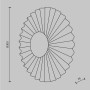 Настенный светильник (бра) Фиоре / Fiore 3000К 7Вт MOD233WL-L11BS3K