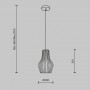 Подвесной светильник Roots MOD191PL-01W