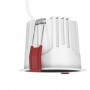 Встраиваемый светильник DL043-01-15W4K-D-RD-WB 15W 4000K Maytoni Technical Alfa LED