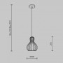 Подвесной светильник Roots MOD192PL-01W