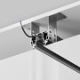 TRX034-SCH-422B Шинопровод для монтажа Exility в натяжной ПВХ потолок, 2м, черный