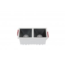 Встраиваемый светильник DL043-02-10W4K-SQ-WB 20W 4000K Maytoni Technical Alfa LED