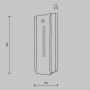 Настенный светильник (бра) Вентана / Ventana 3000К 15Вт MOD523WL-L15BG3K