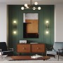 Настенный светильник (бра) Maytoni MOD287WL-02BS Teatro
