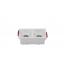 Встраиваемый светильник DL043-02-10W4K-D-SQ-W 20W 4000K Maytoni Technical Alfa LED