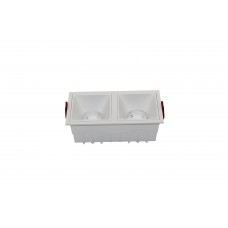 Встраиваемый светильник DL043-02-15W3K-D-SQ-W 30W 3000K Maytoni Technical Alfa LED