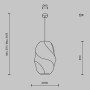 Подвесной светильник Цветение Bloom E27х1 MOD531PL-01W2