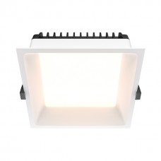 Встраиваемый светильник DL054-12W3K-W 12W 3000K Maytoni Technical Okno
