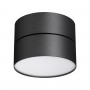 358750 OVER NT21 148 черный Светильник накладной светодиодный IP20 LED 24W 4000K 2100Лм 100-265V PROMETA