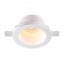 370478 NT19 000 белый Встраиваемый под покраску светильник IP20 GU10 50W 220V YESO