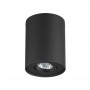 Потолочный накладной светильник 3565/1C черный PILLARON ODEON LIGHT