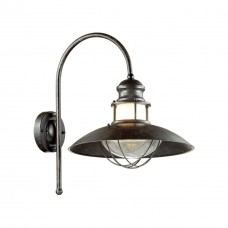 Уличный настенный светильник IP44 4164/1WA коричневый/прозрачный DANTE ODEON LIGHT