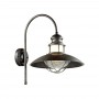 Уличный настенный светильник IP44 4164/1WA коричневый/прозрачный DANTE ODEON LIGHT