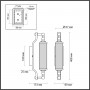 Настенный светильник 4941/1W черный TOLERO ODEON LIGHT