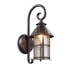 Уличный настенный светильник 2312/1W коричневый LUMI ODEON LIGHT