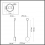 Настенный светильник 4339/8WLA хром GENT ODEON LIGHT