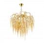 Люстра 4718/5 золотой/янтарный FOSCARA ODEON LIGHT