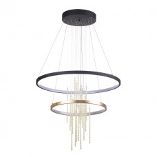 Подвесной светильник 3901/63L золотистый/янтарный MONICA ODEON LIGHT