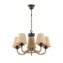 Люстра 3258/5 кофе FELIKA ODEON LIGHT